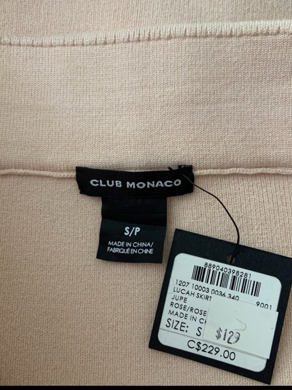 Club Monaco Lucah Ruffle-Trim Pencil Skirt - Picture 5 of 5